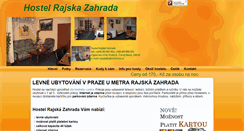 Desktop Screenshot of narajske.cz